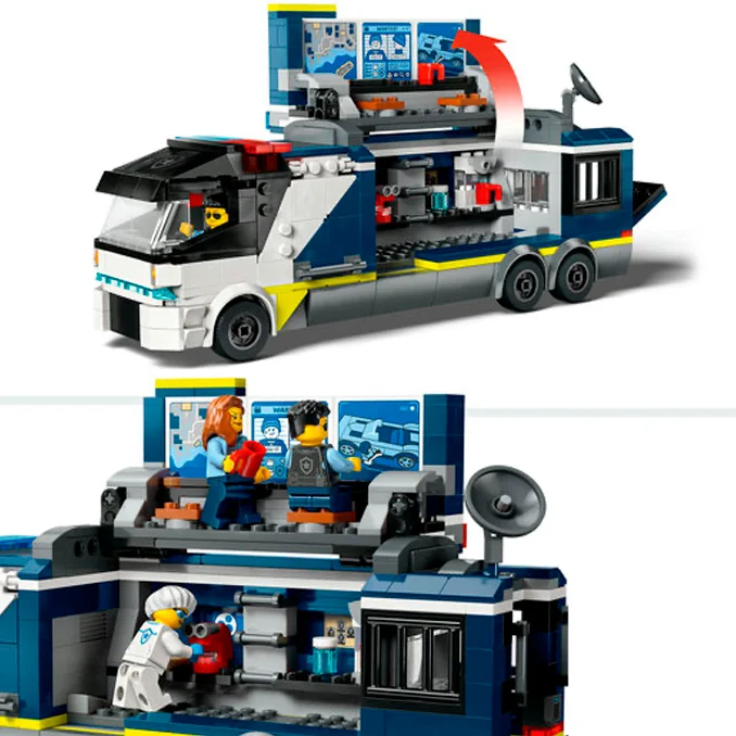 LEGO® City, Polizeitruck mit Labor