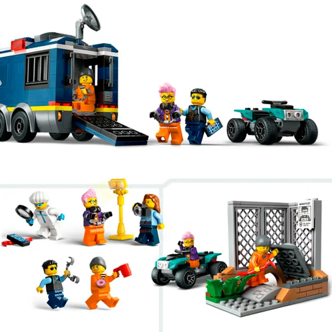 LEGO® City, Polizeitruck mit Labor