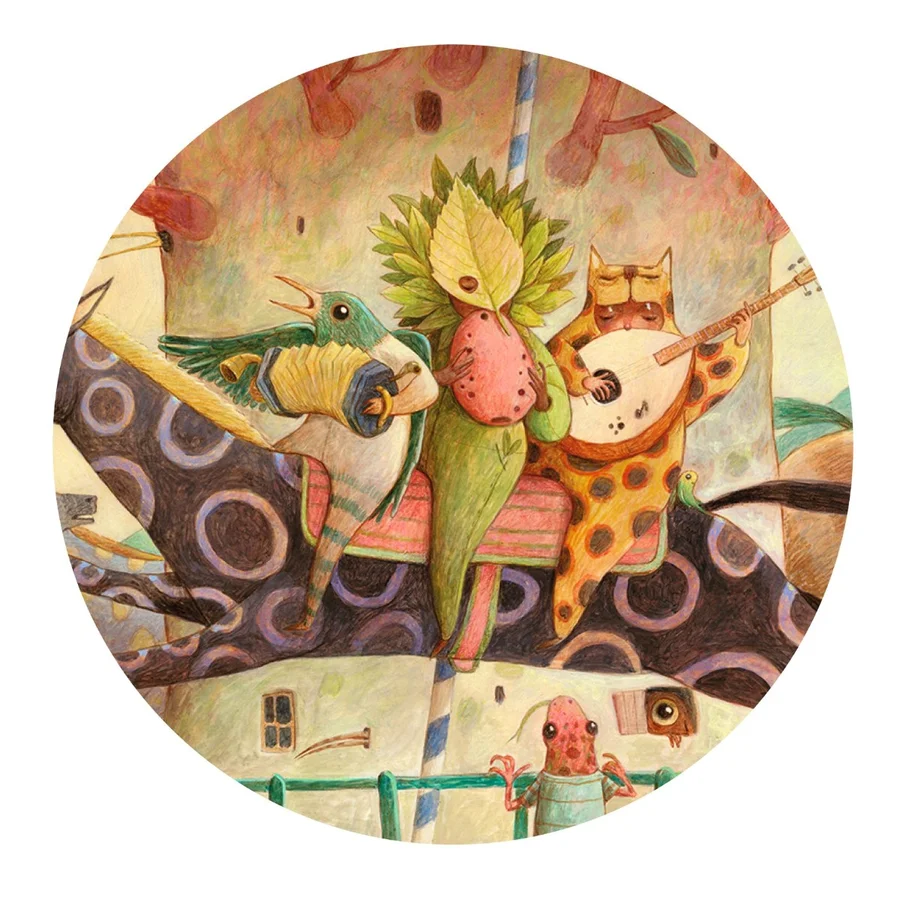 Djeco Galerie-Puzzle, Die unglaubliche Reise - 100 Teile