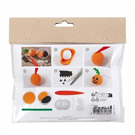 CC Hobby Mini DIY Kit Modelliermasse "Kürbis"