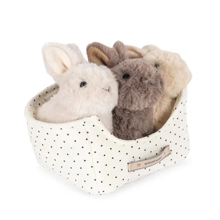 Konges Sløjd Bunny Love, Hasen im Korb
