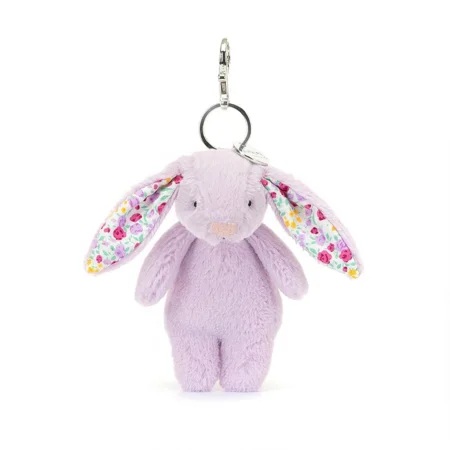 Jellycat Bashful kanin vedhæng til taske, Blossom Jasmine