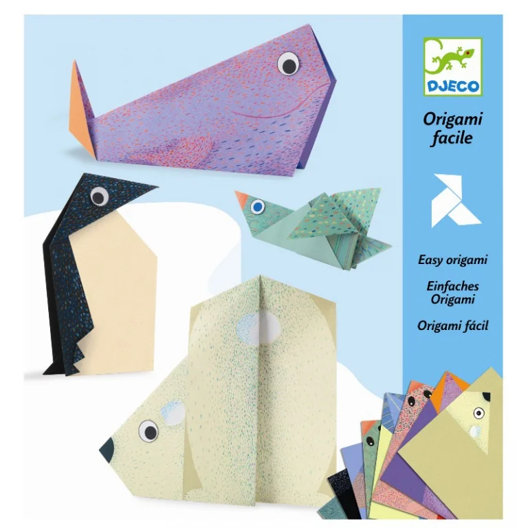 Djeco Kreatives Origami, Polartiere