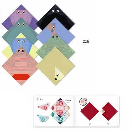 Djeco Kreatives Origami, Polartiere