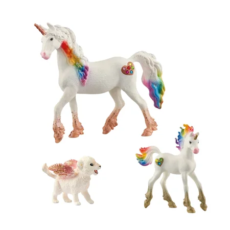 Schleich Bayala Regenbogen Einhorn, Starter Set