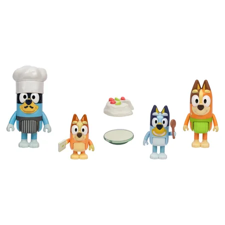 Bluey Familien-Dessertzeit, 4er-Pack 