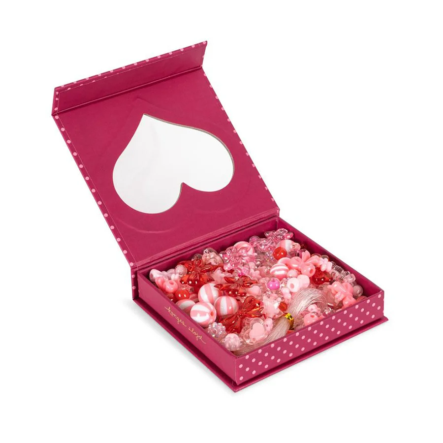 Konges Sløjd Perlen-Set Box, Pink