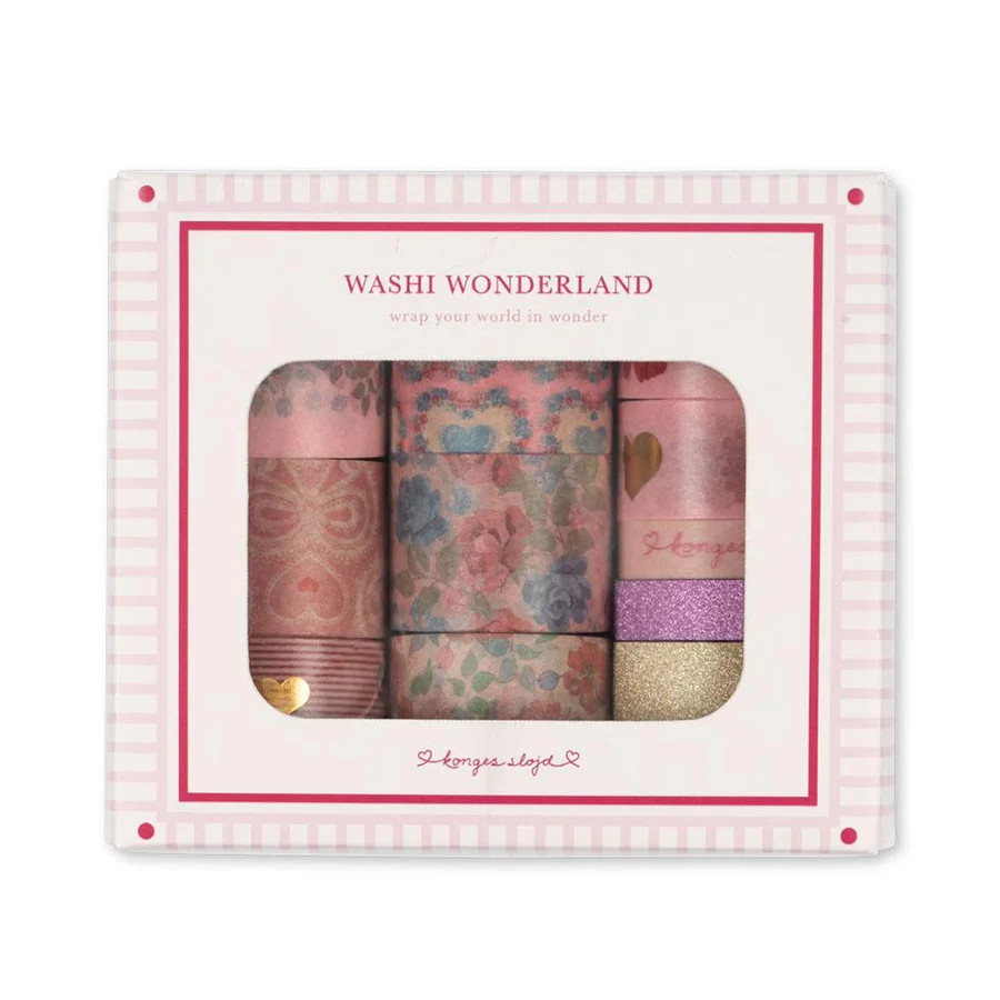 Konges Sløjd Box Washi-Wunderland Tapes, Multi