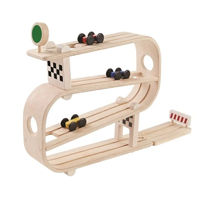 Plan Toys Rennbahn