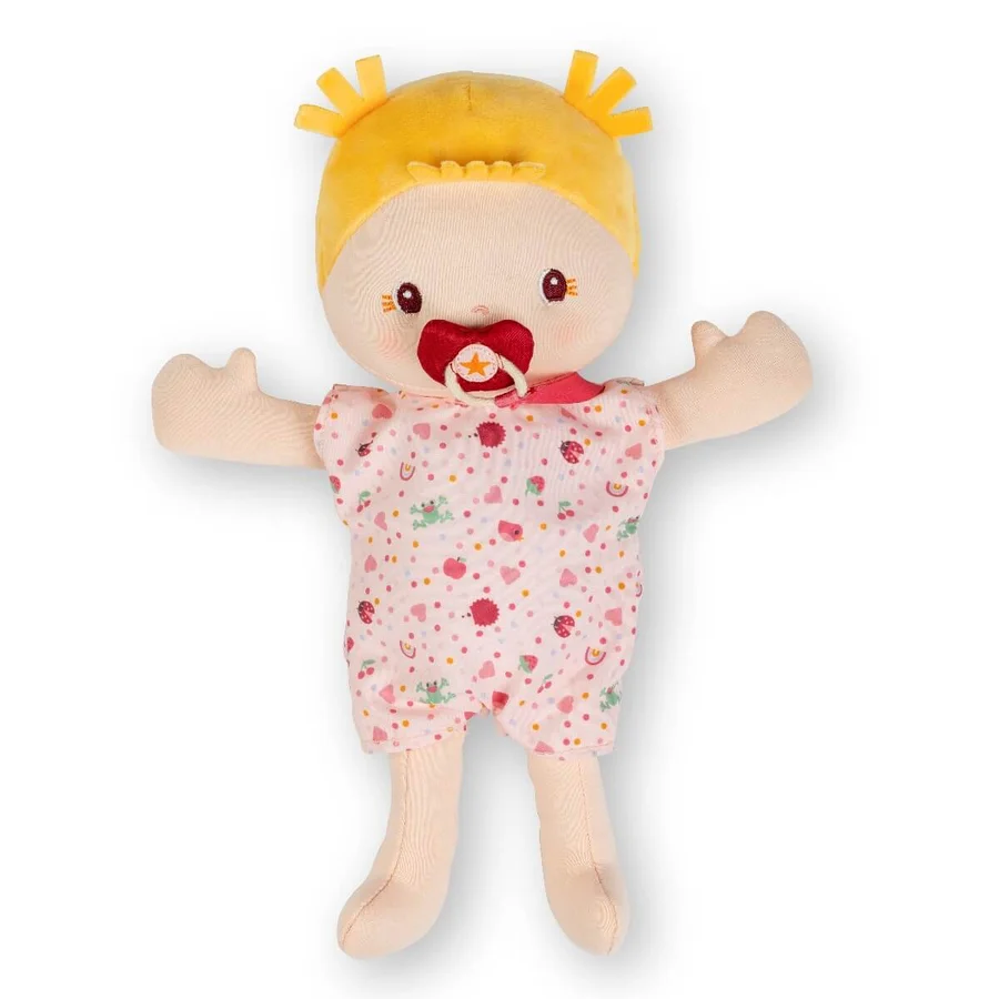 Lilliputiens Babypuppe Lena und Fahrradsitz