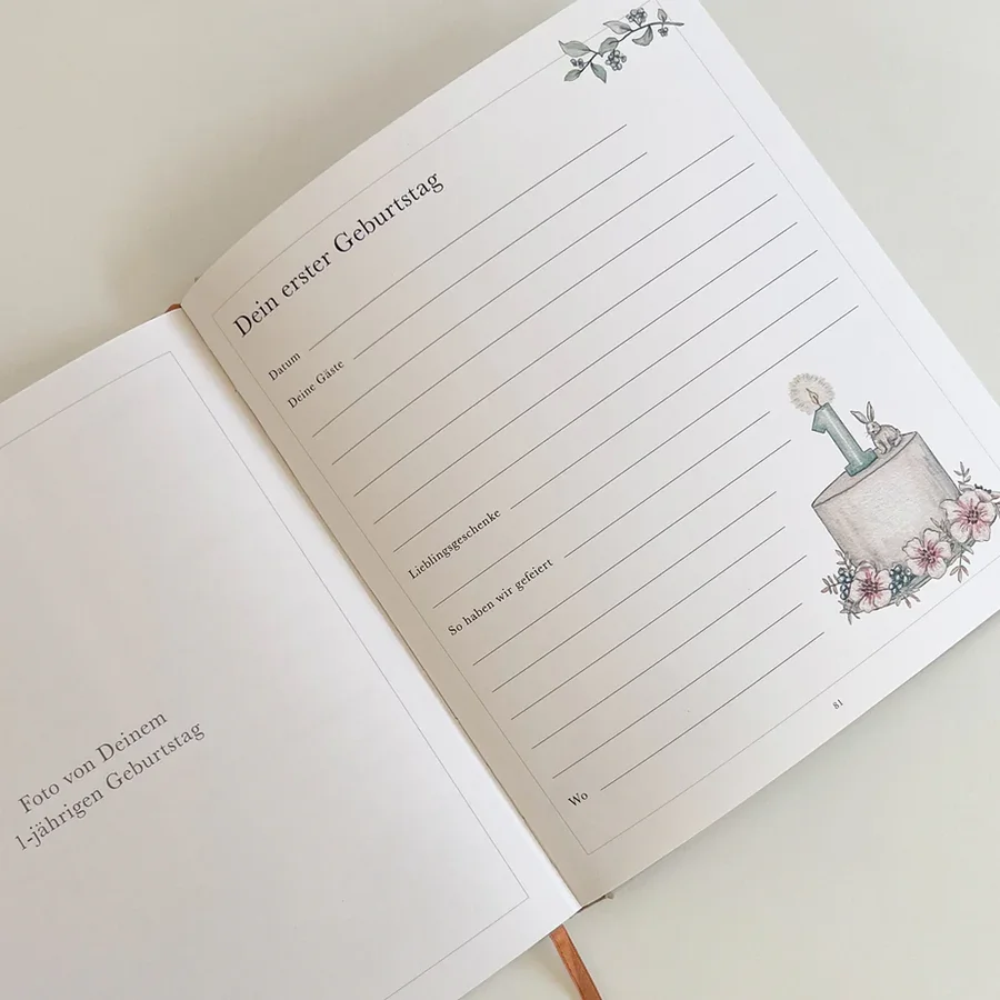 Cam Cam Copenhagen Baby Buch, Erstes Jahr