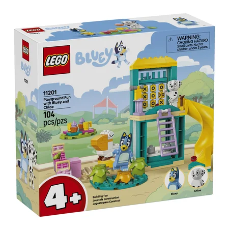 LEGO® DUPLO® Spaß auf dem Spielplatz mit Bluey und Chloe