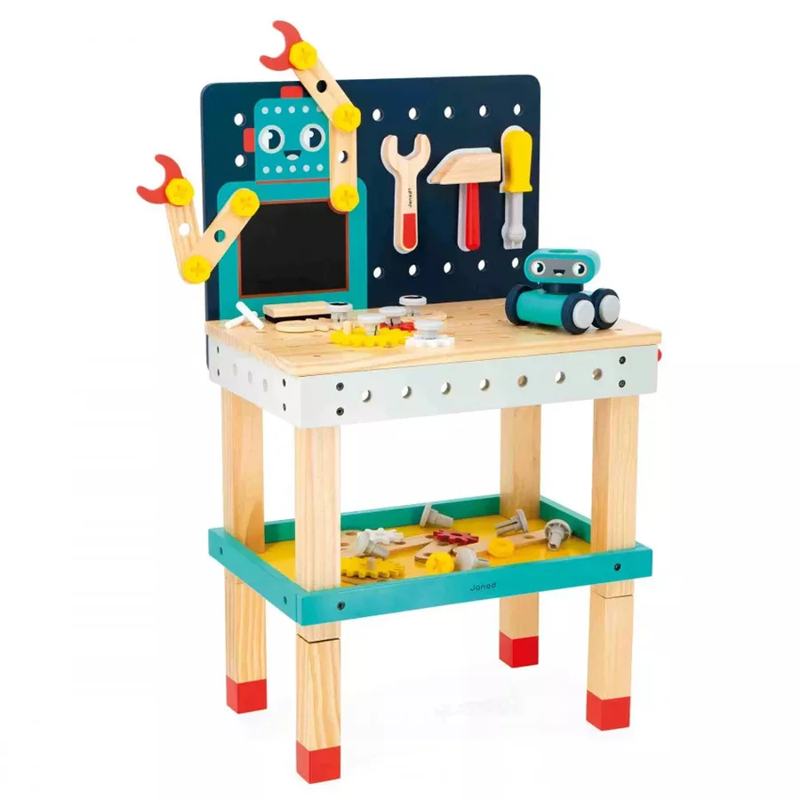 Brico'Kids Großes Roboter-DIY-Arbeitstisch