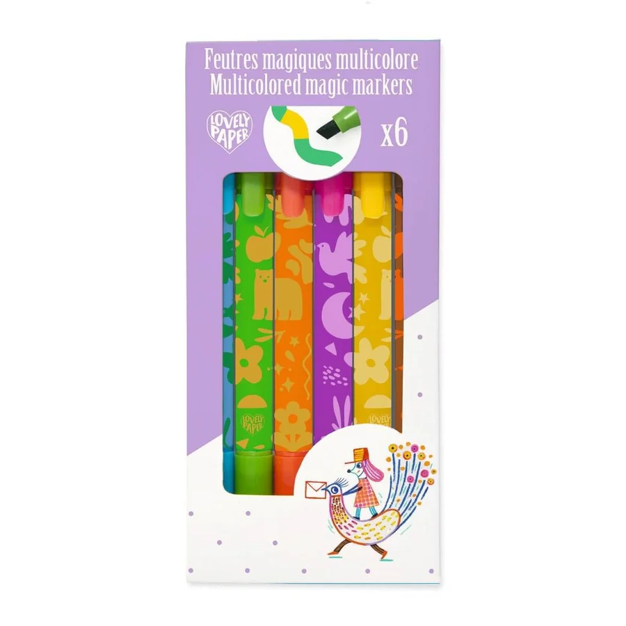 Djeco Magic Markers mit Farbwechsel