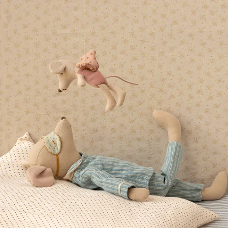 Maileg Fe Maus, klein – Rose