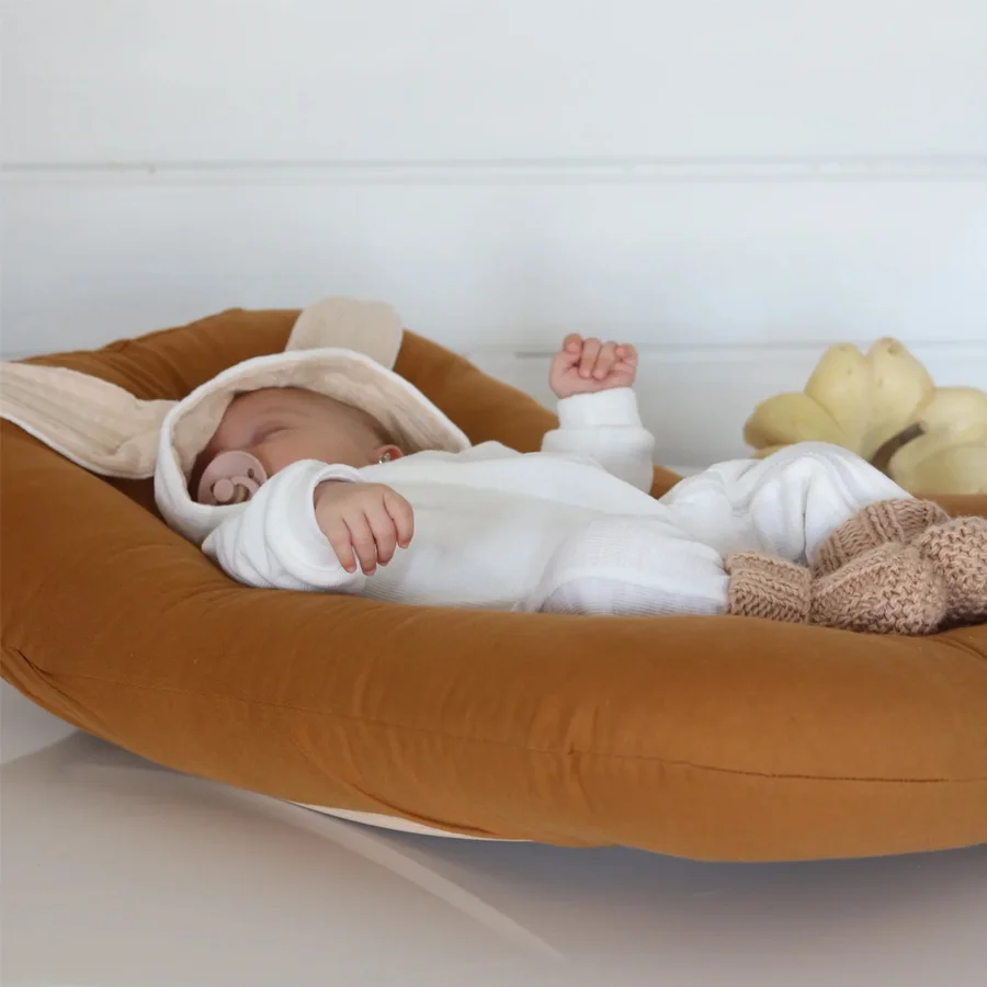 CurveLab Rocking Nest inkl. Balancebord, aprikose