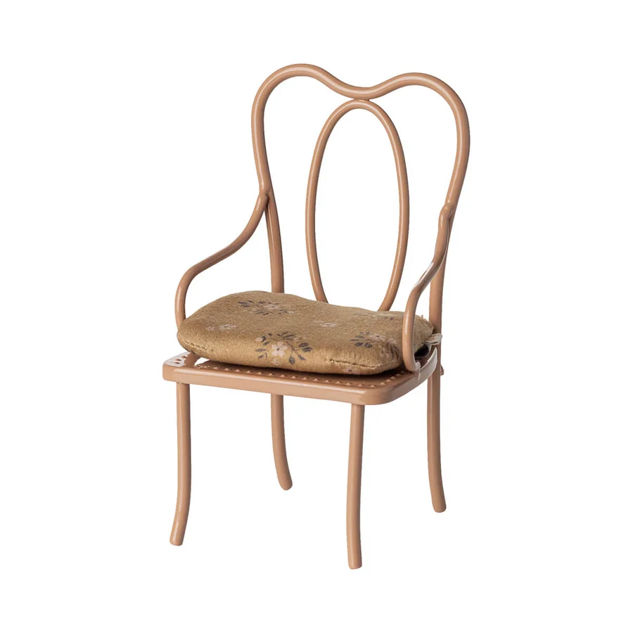 Maileg Vintage Stuhl, Mini - Dark Powder