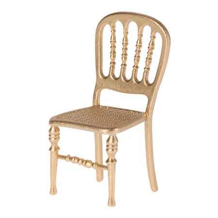 MAILEG Stuhl für Mäuse, gold