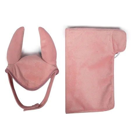 byASTRUP® Decke und Hut, rosa