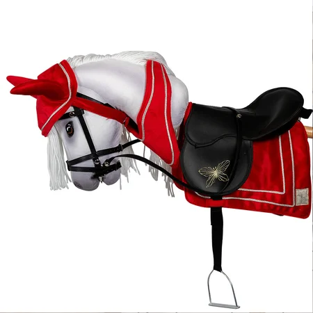 byASTRUP® Steckenpferd Wettkampf-Set, rot
