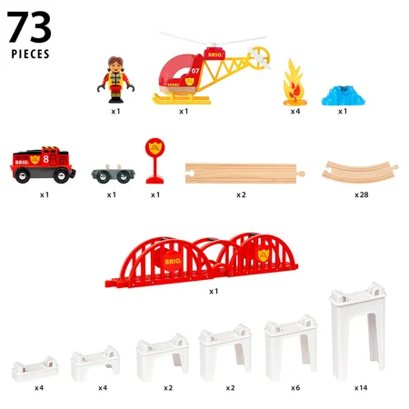 BRIO Mega-Spiral-Eisenbahnset
