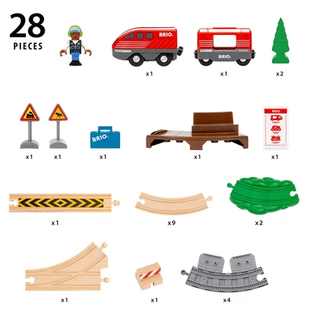 BRIO Pull-Back Zugset