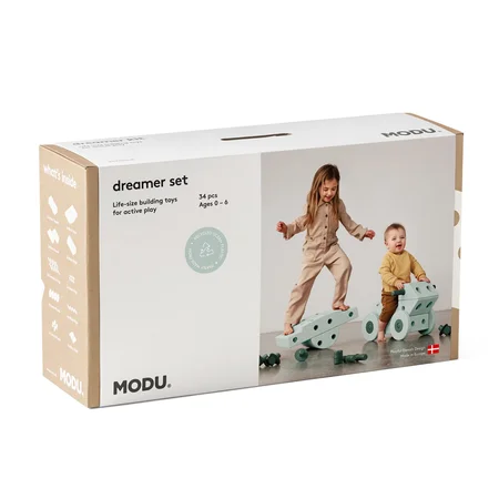 MODU Dreamer Set, 33 Teile - Ocean Mint/Forest Green