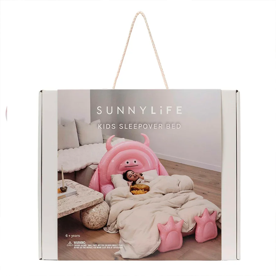 Sunnylife Luftmatratze/Gästebett, monster pink