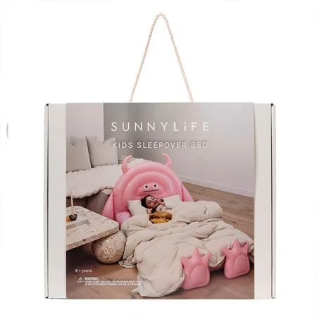 Sunnylife Luftmatratze/Gästebett, monster pink