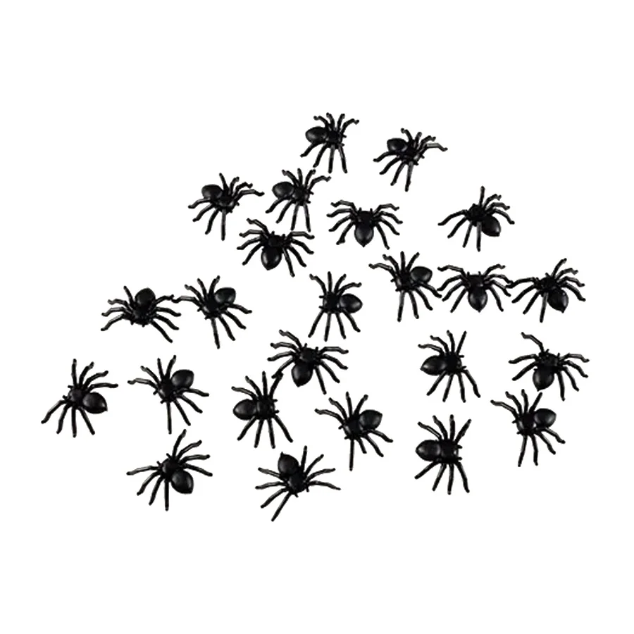 Halloween Spinnenset, 24 Stk