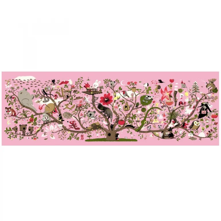 Djeco Panorama Puzzle abrakadabra, 200 Teile