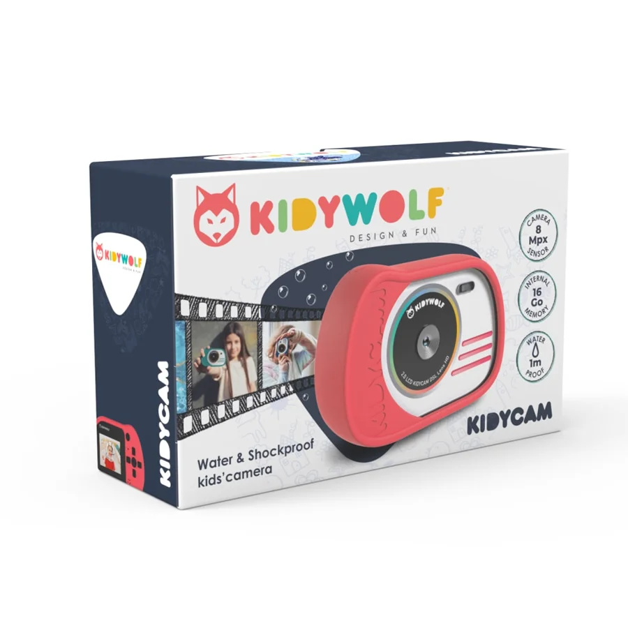 Kidywolf Unterwasserkamera, pink