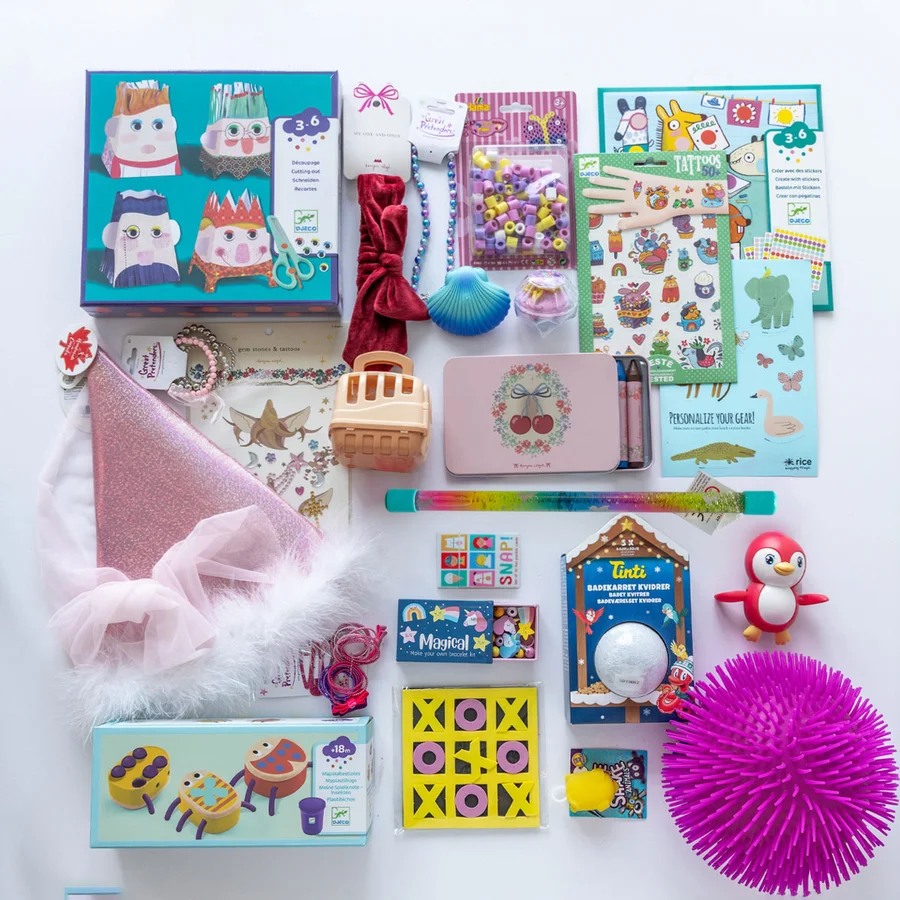 Adventskalender-Inhalt für Mädchen 3-4 Jahre (Versand ab Oktober)
