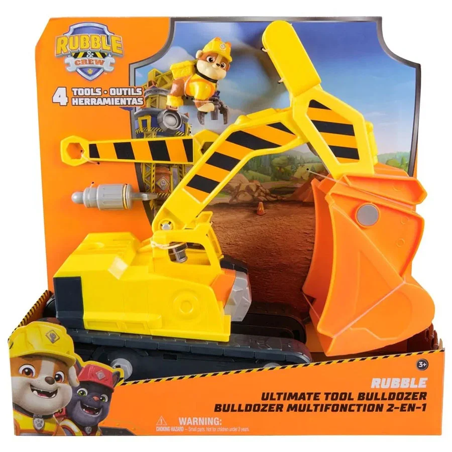 Rubble & Crew Big Build Tool Bulldozer – Rubble