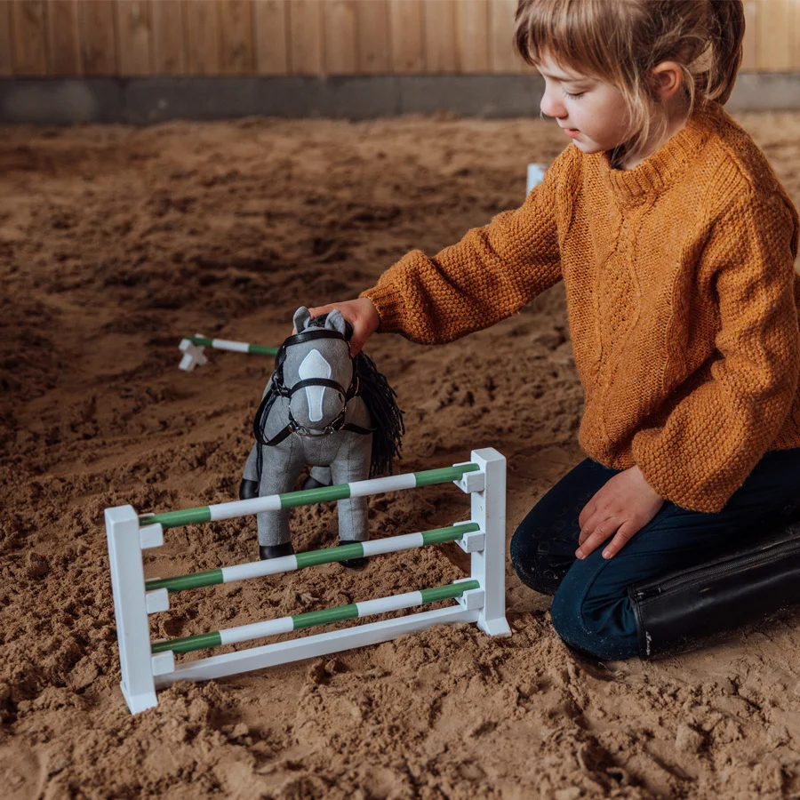 byASTRUP® Sprung für Steckenpferde 2 Stk, Cavaletti
