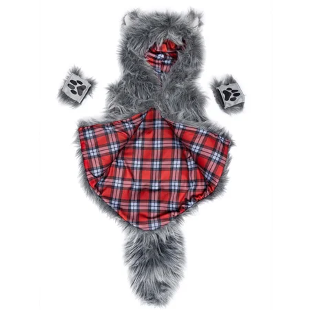 Great Pretenders Store Hässlicher Wolf Weste mit Handschuhen