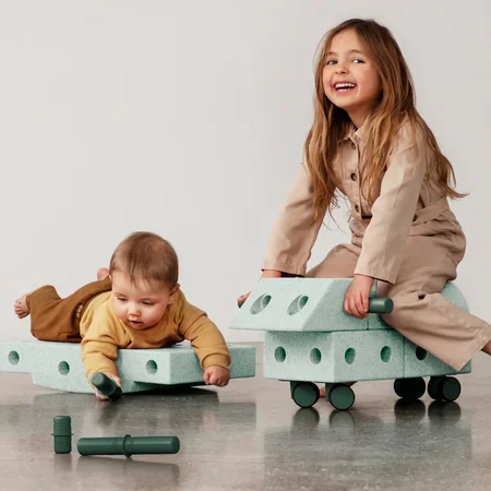 MODU Explorer Set, 19 Teile - Ocean Mint/Forest Green