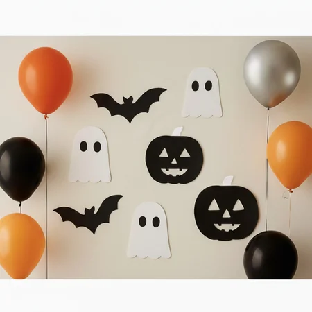 Halloweenpaket mit Ballons