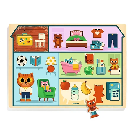 Djeco Puzzles, Haus