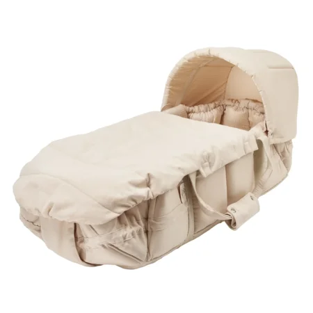 Copenhagen Colors multifunktionales Verdeck für Babytrage, cream solid w. cream stripe
