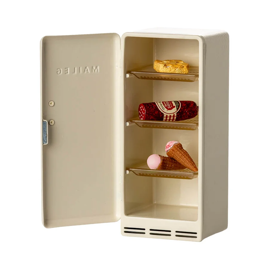 Maileg Kühlschrank, Maus - Off White