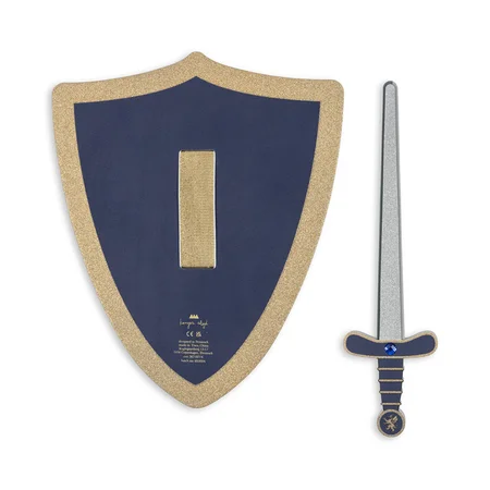 Konges Sløjd Ritterschwert und Schild, Midnight Navy