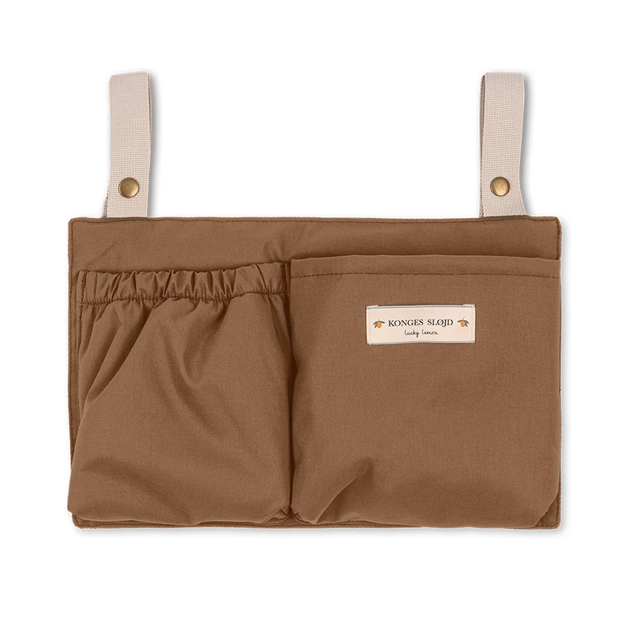 Konges Sløjd All You Need Organizer-Tasche für Kinderwagen - Walnut