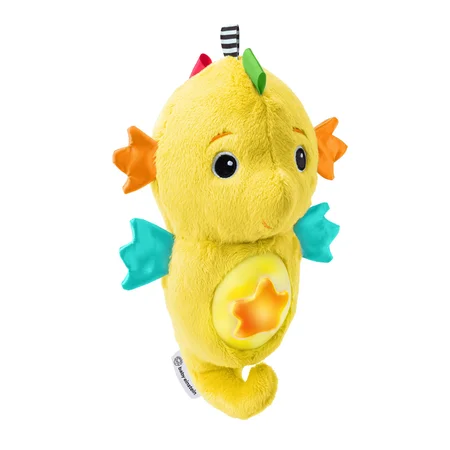 Baby Einstein Sea Dreams Seahorse™, Beruhigender Teddybär mit Geräuschen - gelb