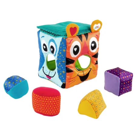 Lamaze kuschelige Box mit Tiermotiven