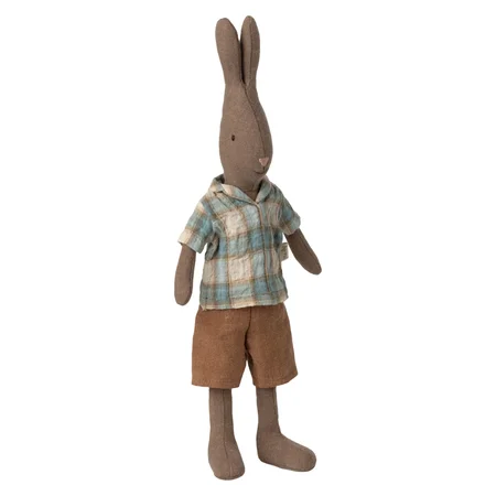 Maileg Kaninchen braun Größe 2, Pullover und Shorts