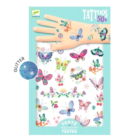 Djeco Tattoos, Schmetterling