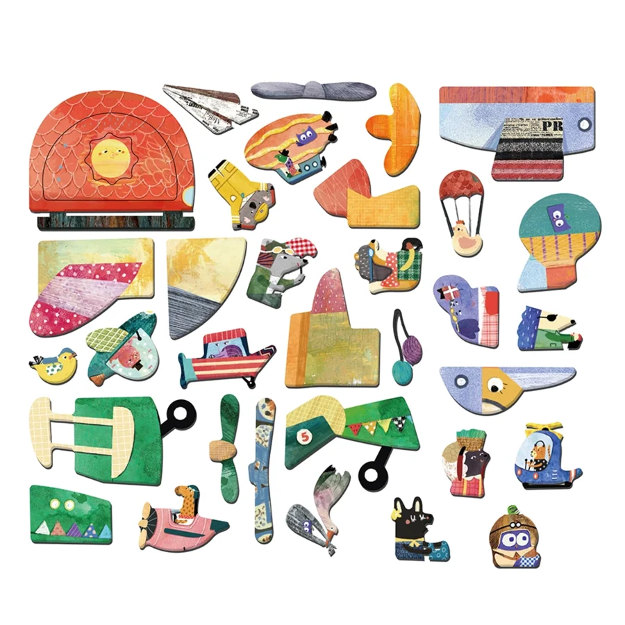 MierEdu Magnetspielset, Flugzeuge