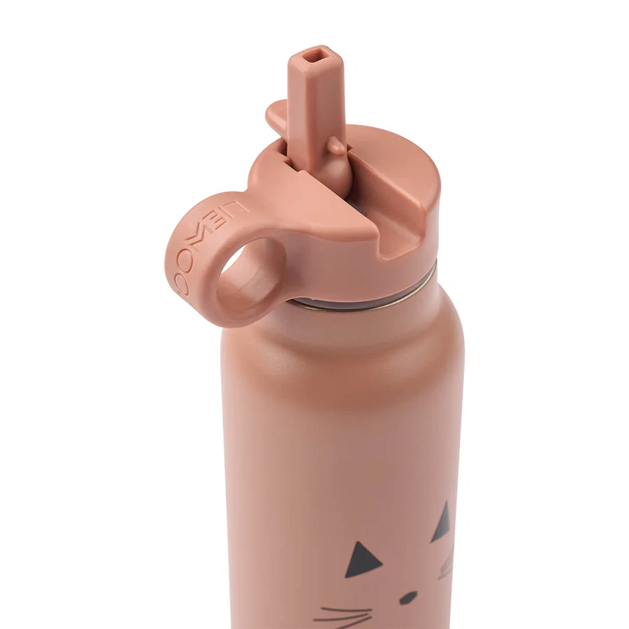Liewood Falk Trinkflasche, Cat Dark Rose