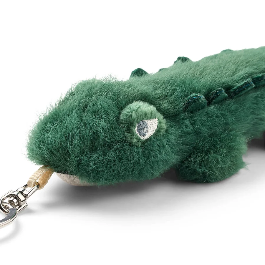 Liewood Alfredo Krokodil-Schlüsselanhänger, Garden Green
